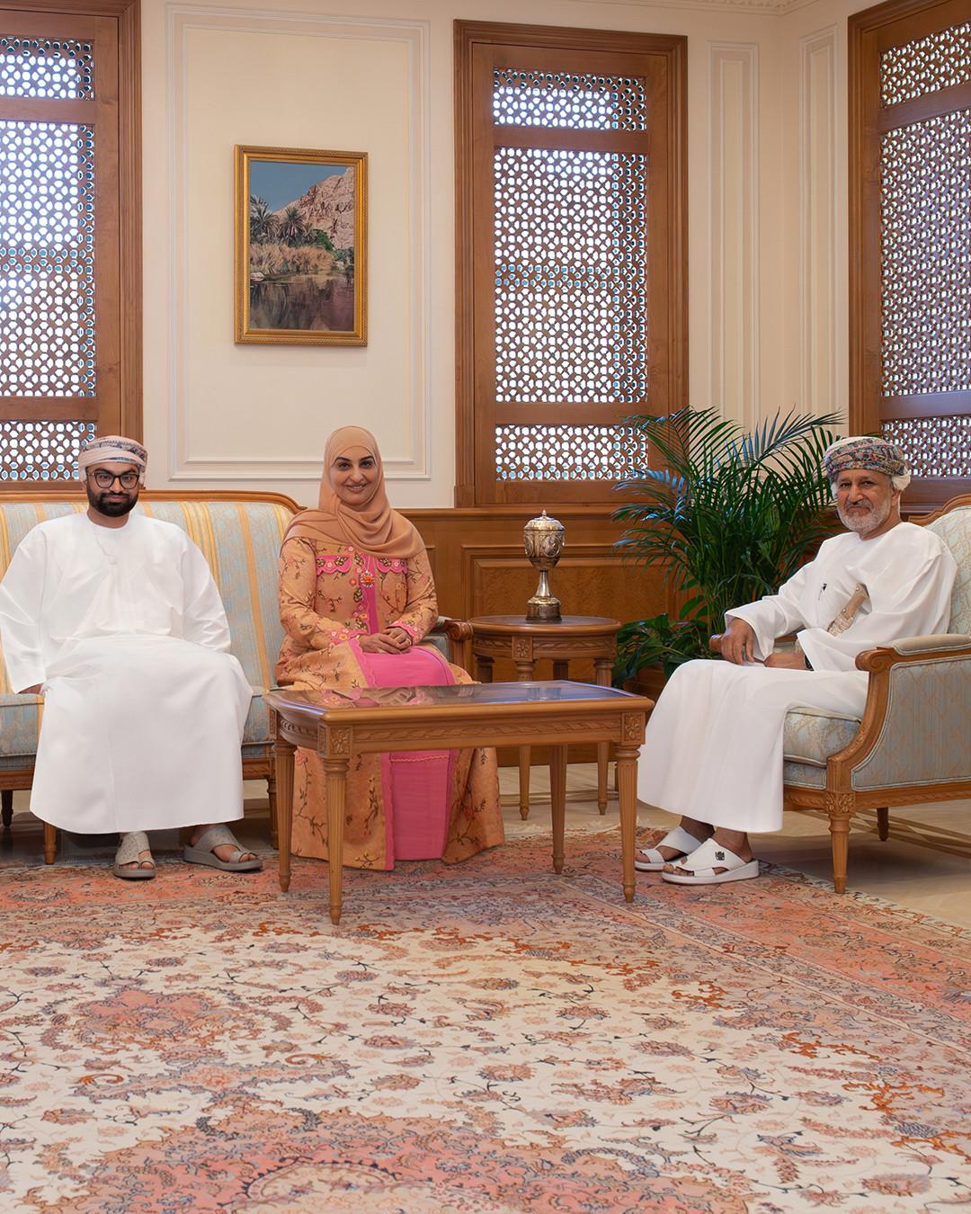 Meeting with His Excellency Nasr bin Hamoud Al Kindi, Secretary General of the Royal Court Affairs.