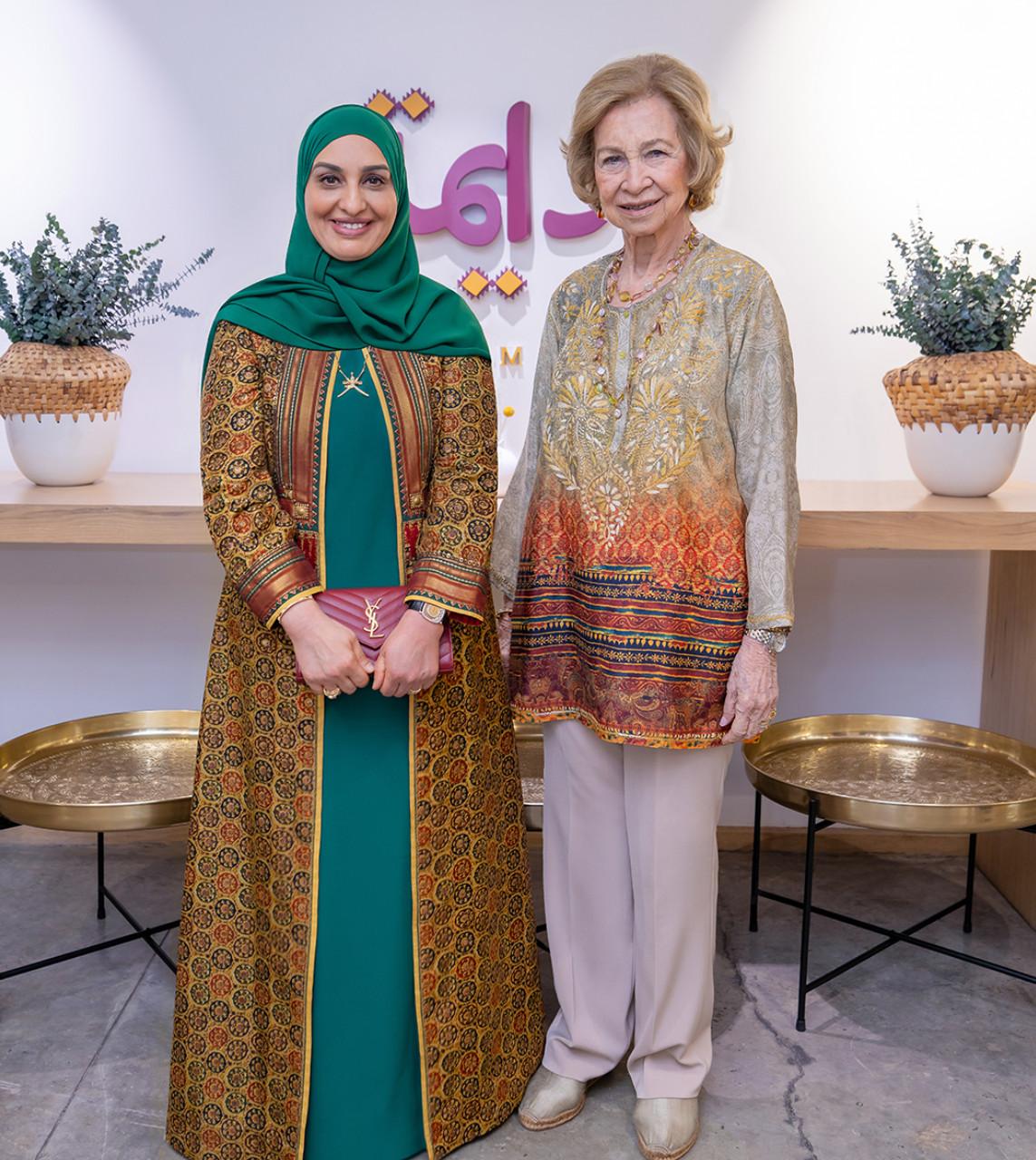 Meeting with former Queen of Sofia