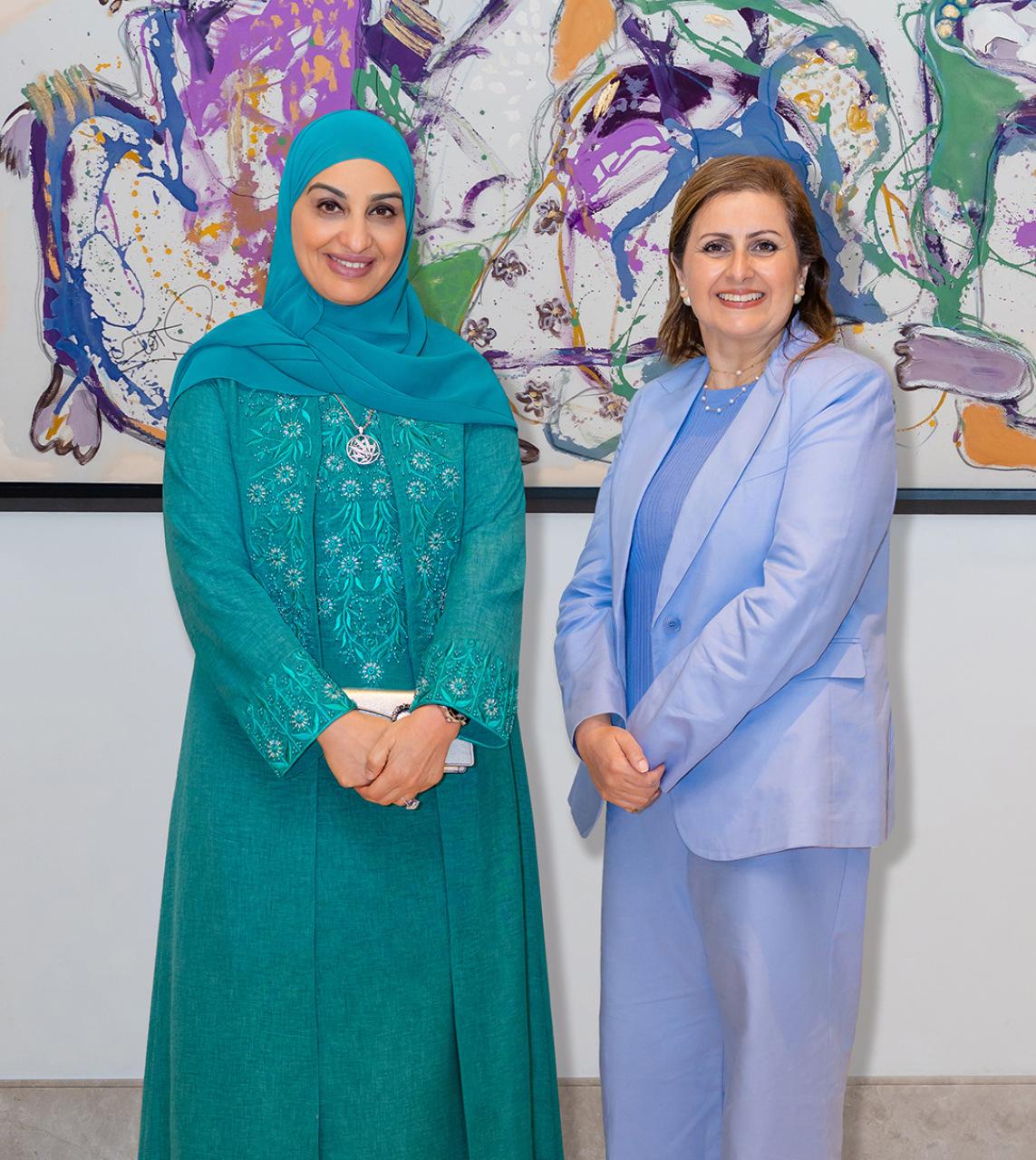 Meeting with Dr. Tahani Alterkait